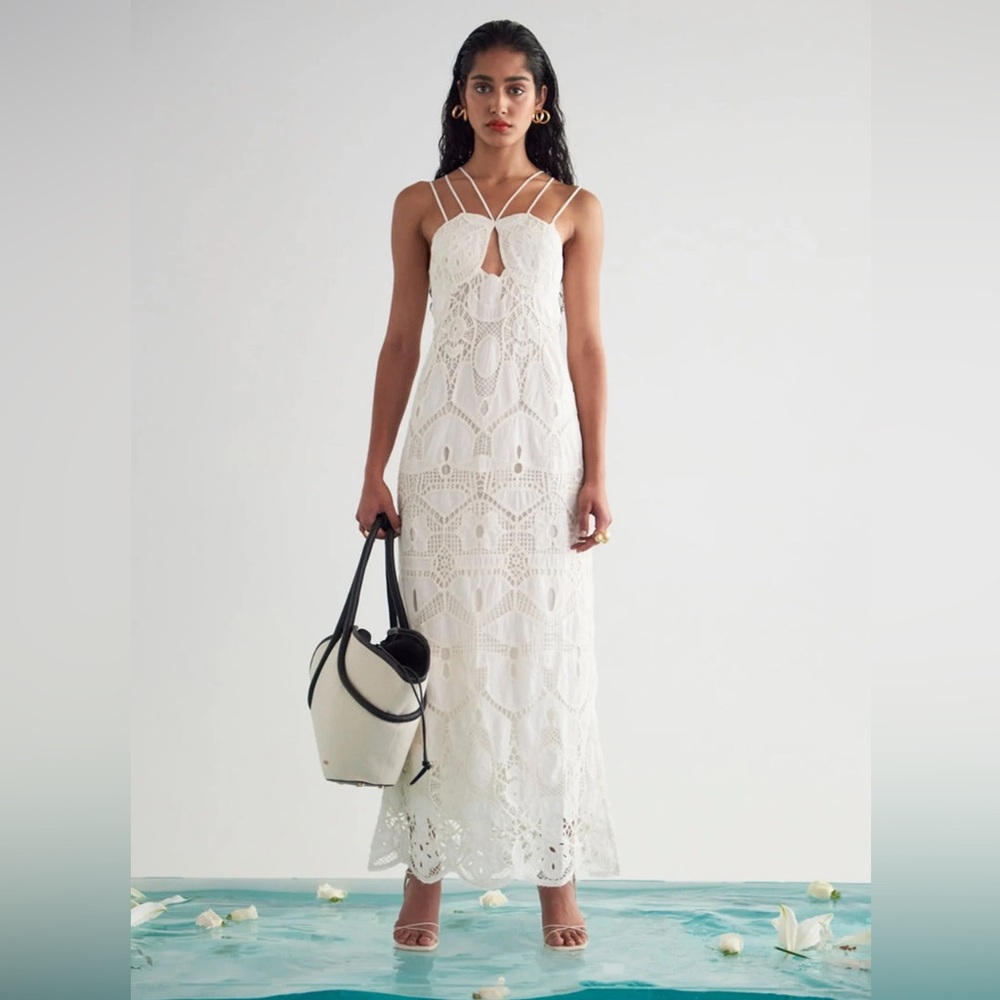 NWT - Cult Gaia - Everly Dress - Off White - Medium
